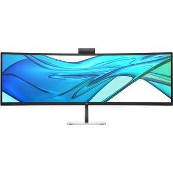 Монітор TFT 49" HP S5 Pro 549pm, VA, DQHD, RJ-45, HDMI, DP, USB-C, cam, чорний (B7GV8AA) [405380]