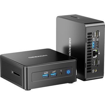 Комп'ютер GEEKOM IT15 AI Mini PC / Ultra9 285H, 32, 1TB, Arc 140T GPU, WIN11Pro (GMIT15U9285H-321-EU) [730542]