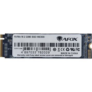 SSD 1Tb AFox ME300 M.2 2280 PCIe NVMe Gen 3x4 3D TLC NAND, Retail (ME300-1000GN) [402743]