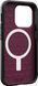 Чохол-накладка Urban Armor Gear Civilian Magsafe для Apple iPhone 15 Pro Max Bordeaux (114295119049) [602145], фото 3