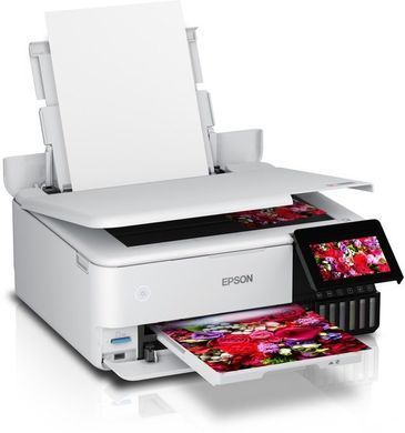 БФП ink color A4 Epson EcoTank L8160 32_32 ppm Duplex USB Ethernet Wi-Fi 6 inks Black Pigment (C11CJ20404) [106671]
