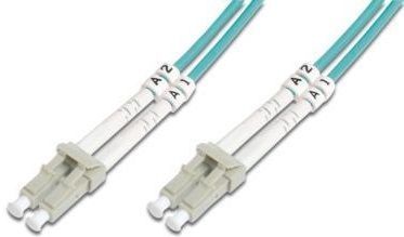 Патч-корд волоконно-оптичний DIGITUS LC/UPC-LC/UPC, 50/125, MM, OM3, duplex, 15м (DK-2533-15/3) [109930]