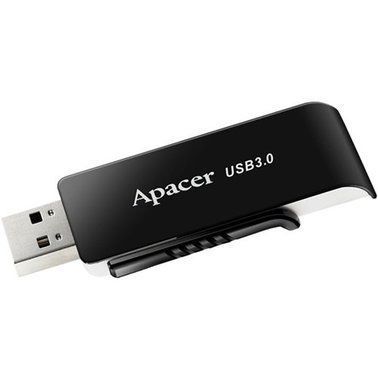 Флеш-накопичувач Apacer USB 3.2 Gen 1 AH350 128Gb Black (AP128GAH350B-1) [803107]