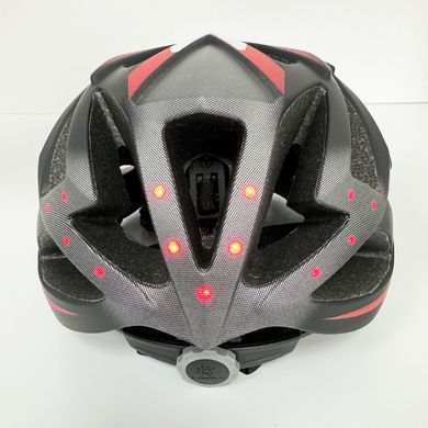Захисний шолом Livall BH62 NEO (L) Black&Red (55-61см), акустика, мікрофон, сигнали поворотів та стопів, додаток, пульт BR80, Bluetooth (LIV-TBH62N-1041) [800031]