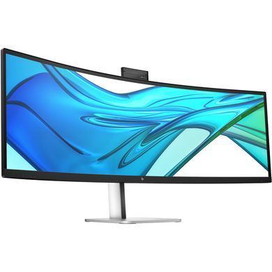 Монітор TFT 49" HP S5 Pro 549pm, VA, DQHD, RJ-45, HDMI, DP, USB-C, cam, чорний (B7GV8AA) [405380]