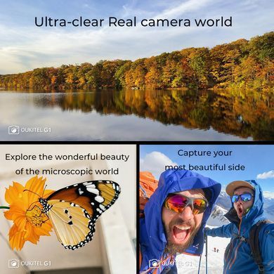 Смартфон Oukitel G1 6.5"HD+ /6GB/256GB/ T606 /10600mAh /48+5Мп/ IP69K /NFC Orange (G1_Orange) [400711]