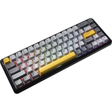 Клавіатура бездротова Ajazz AK680 Max (8+8K) Magnetic Switch Black (AK680-M-BGY-A) [612712]