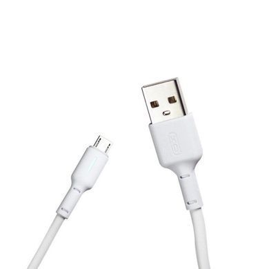 Кабель XO NB112 USB - micro USB (M/M), 1 м, White (NB112-M-WH) [604222]