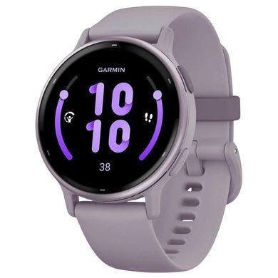 Смарт-годинник Garmin Vivoactive 5 Metallic Orchid Aluminum Bezel with Orchid Case and Silicone Band (010-02862-53) [613054]