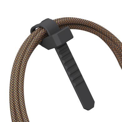 Кабель USB-C > USB-C 3.2 заряджання/синхронізації UAG 0.75м, 240Вт, Type-C, Rugged Double Braided Nylon, Black/Orange (9B4415114097) [108603]