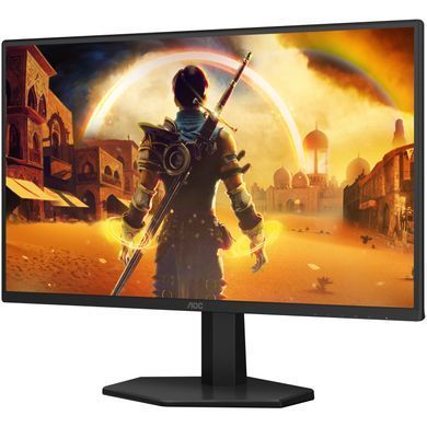 Монітор TFT 24.5" AOC, Fast IPS, 180 Гц, HDMI, DP, чорно-червоний (25G42E) [400827]
