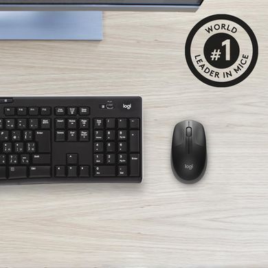Миша бездротова Logitech M190 Wireless Charcoal (910-005905) [502664]