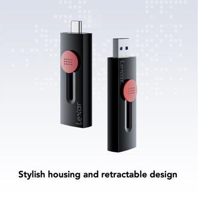 Флеш-пам'ять (накопичувач USB) USB3.2 128GB LEXAR (LJDD300128G-BNBNG) [501801]