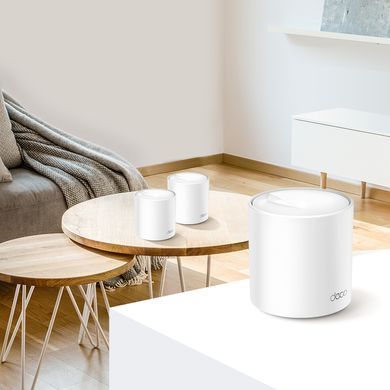 Система WiFi-Mesh TP-LINK Deco X60 AX3000, 1xGE LAN, 1xGE WAN, 3 мод (DECO-X60-3-PACK) [104522]