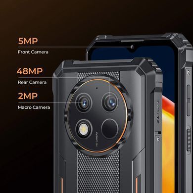 Смартфон Oukitel G1 6.5"HD+ /6GB/256GB/ T606 /10600mAh /48+5Мп/ IP69K /NFC Orange (G1_Orange) [400711]