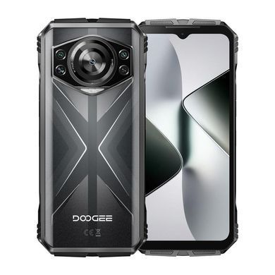 Смартфон Doogee S118 6.58" 12/512ГБ, 2SIM, 10800мА&bull;год, сріблястий (6923740243442) [111879]