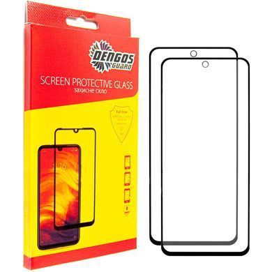 Захисне скло Dengos для Xiaomi Redmi 10 2022 Black Full Glue (DG-TG2P-46) [600738]