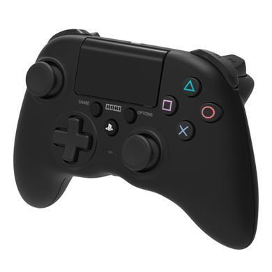 Геймпад бездротовий Onix Plus Asymmetric Remote для PS4, Black (4961818031180) [16059]