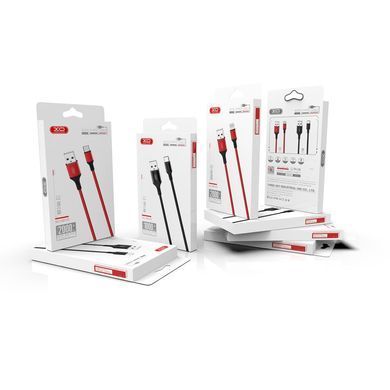 Кабель XO NB143 USB - USB Type-C, (M/M), 2.4A 1 м Black (6920680870684) [604397]