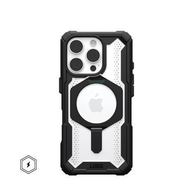 Чохол UAG для iPhone 16 Pro, Plasma XTE MagSafe, Black/Clear (11447411404G) [108244]