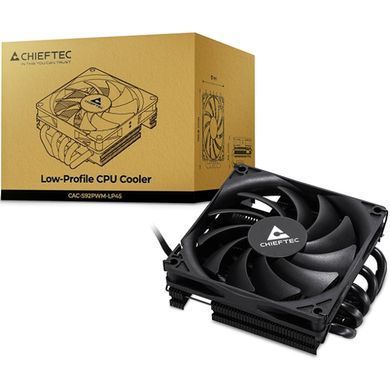 Вентилятор для процесора Chieftec Intel: LGA1851, LGA1700, LGA115X/AMD: AM5,AM4) (CAC-S92PWM-LP45) [404961]