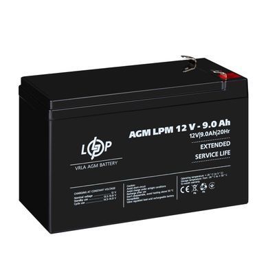 Акумулятор AGM LPM 12V - 9 Ah (LP3866) [900130]