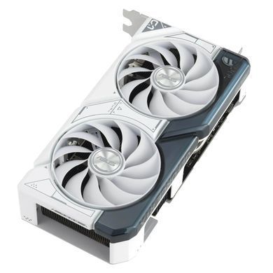 Відеокарта ASUS GeForce RTX 4060 8GB GDDR6 DUAL OC EVO білий DUAL-RTX4060-O8G-EVO-WHITE (90YV0JCB-M0NA00) [12543]