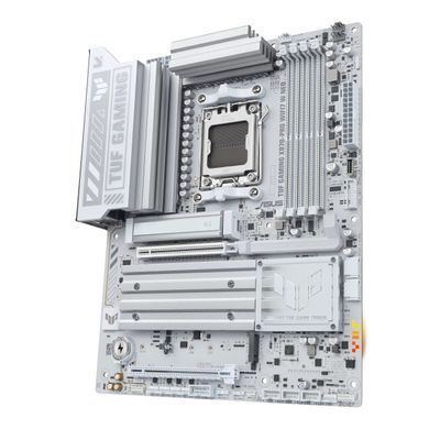 Материнcька плата ASUS TUF GAMING X870-PRO WIFI7 W NEO sAM5 X870 4xDDR5 M.2 HDMI USB Type-C Wi-Fi BT ATX білий (90MB1NY0-M0EAY0) [113750]