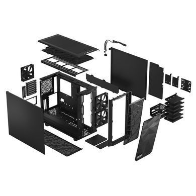 Корпус для ПК FRACTAL DESIGN Meshify 2 Black Solid (FD-C-MES2A-01) [303831]