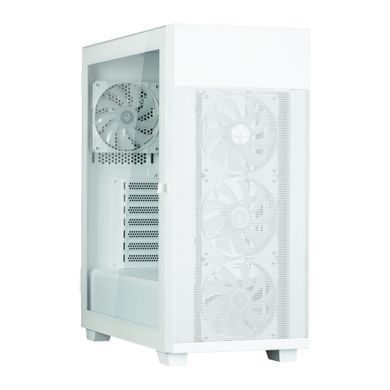 Корпус Zalman S5 Neo без БЖ, 1xUSB3.1, 1xUSB2.0, 4x120мм FRGB, VGA 390мм, LCS ready, TG Side Panel, ATX, білий (S5NEOWHITE) [109567]