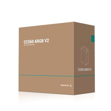 Корпус DeepCool CC560 ARGB V2 без БЖ (R-CC560-BKTAA4-G-2) [608694]