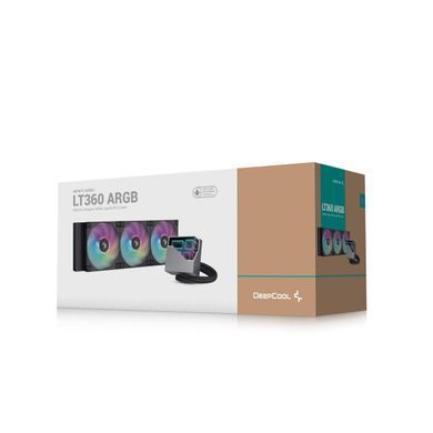 Система водяного охолодження DeepCool LT360 ARGB Black (R-LT360-BKAMNC-G-1) [609072]
