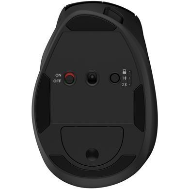 Мишка бездротова HP 720M Tilt Ergonomic, 7 кн., 6000 dpi чорна (BH0Z4AA) [405488]