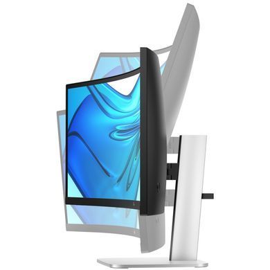 Монітор TFT 49" HP S5 Pro 549pm, VA, DQHD, RJ-45, HDMI, DP, USB-C, cam, чорний (B7GV8AA) [405380]