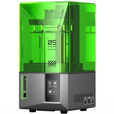 Принтер 3D ELEGOO Mars 5 4K (LCD &plusmn;0.1 mm Chitubox MSLA 143х89х150 mm USB зелений) (50.101.014300) [404730]