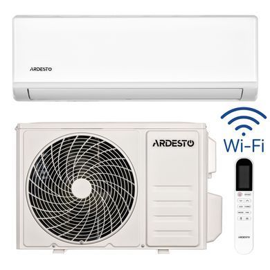 Кондиціонер Ardesto CoolSmart 55м2 інвертор 18000BTU 5.1кВт A/A -15&deg;С Wi-Fi R32 білий (ARD-ACS18-I) [102757]