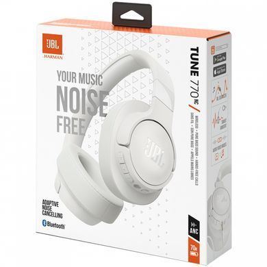 Навушники JBL T770 NC White (JBLT770NCWHT) [402015]