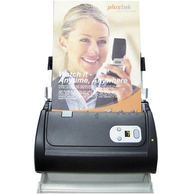 Сканер А4 Plustek SmartOffice PS286 Plus (600dpi 48bit 25стор/хв LED DADF протяжний потоковий) (0196TS) [401679]