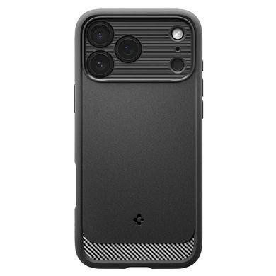 Чохол Spigen для iPhone 17 Pro, Rugged Armor MagFit, Matte Black (ACS10329) [111301]