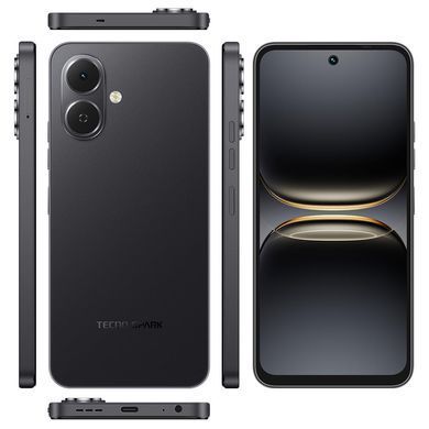 Смартфон Tecno Spark Go 2 (KM4) 3/64GB Ink Black (4894947089534) [613394]