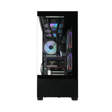 Корпус Zalman Chronix без БЖ, 1xUSB3.0, 1xUSB2.0, 1x Type C, 2x120мм ARGB Reverse, 1x120мм ARGB, VGA 410мм, LCS ready, TG Side/Front Panel, ATX, чорний (CHRONIXBLACK) [109655]