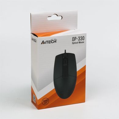 Миша A4Tech OP-330 Black (OP-330 USB (Black)) [606424]