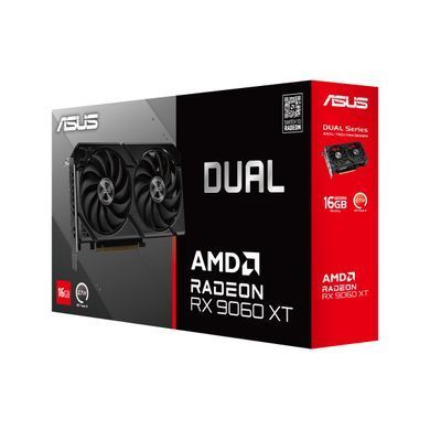 Вiдеокарта ASUS Radeon RX 9060 XT 16GB GDDR6 OC DUAL-RX9060XT-16G (90YV0LG2-M0NA00) [111531]