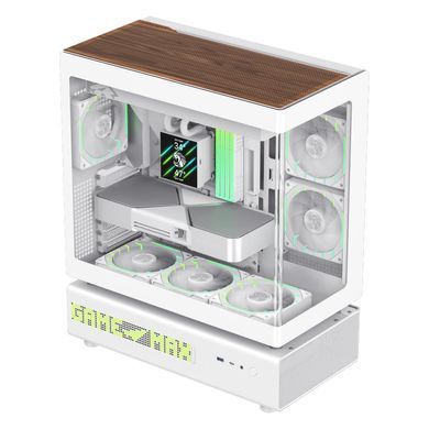Корпус для комп'ютера ATX W/O PSU N90 WH GAMEMAX (1118-3090R0001) [503652]