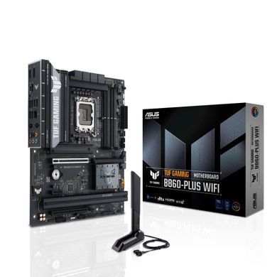Материнcька плата ASUS TUF GAMING B860-PLUS WIFI s1851 B860 2xDDR5 M.2 DP HDMI USB Type-C Wi-Fi BT ATX (90MB1JL0-M0EAY0) [109181]