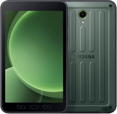 Samsung Планшет Galaxy Tab Active 5 (X306) 8" 6ГБ, 128ГБ, 5G, 5050мА•год, Android, чорний (SM-X306BZGAEUC)