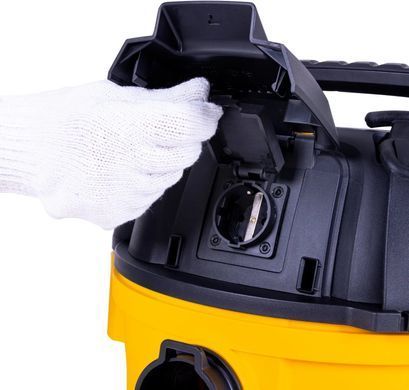 Пилосос професійний DeWalt 1050Вт 15кПа контейнер 20л 6.2кг (DXV20PTA) [110539]
