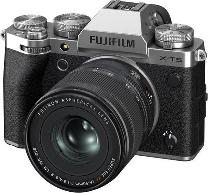 Цифр. фотокамера Fujifilm X-T5 + XF16-50 mmF2.8-4.8 R LM WR Kit Silver (16939461) [114043]