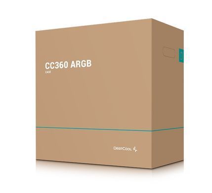 Корпус DeepCool CC360 ARGB без БЖ (R-CC360-BKAPM3-G-1) [618970]