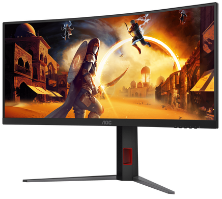 Монiтор 21.5" AOC Black/Red (CU34G4) [202098]